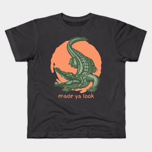 Made Ya Look Crocodile Kids T-Shirt